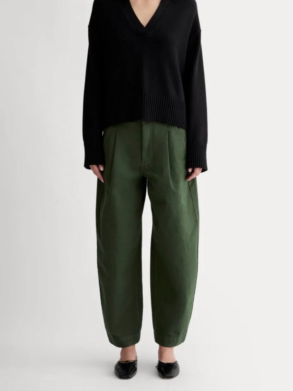 Everlane Everywhere Pant in Dark Forest